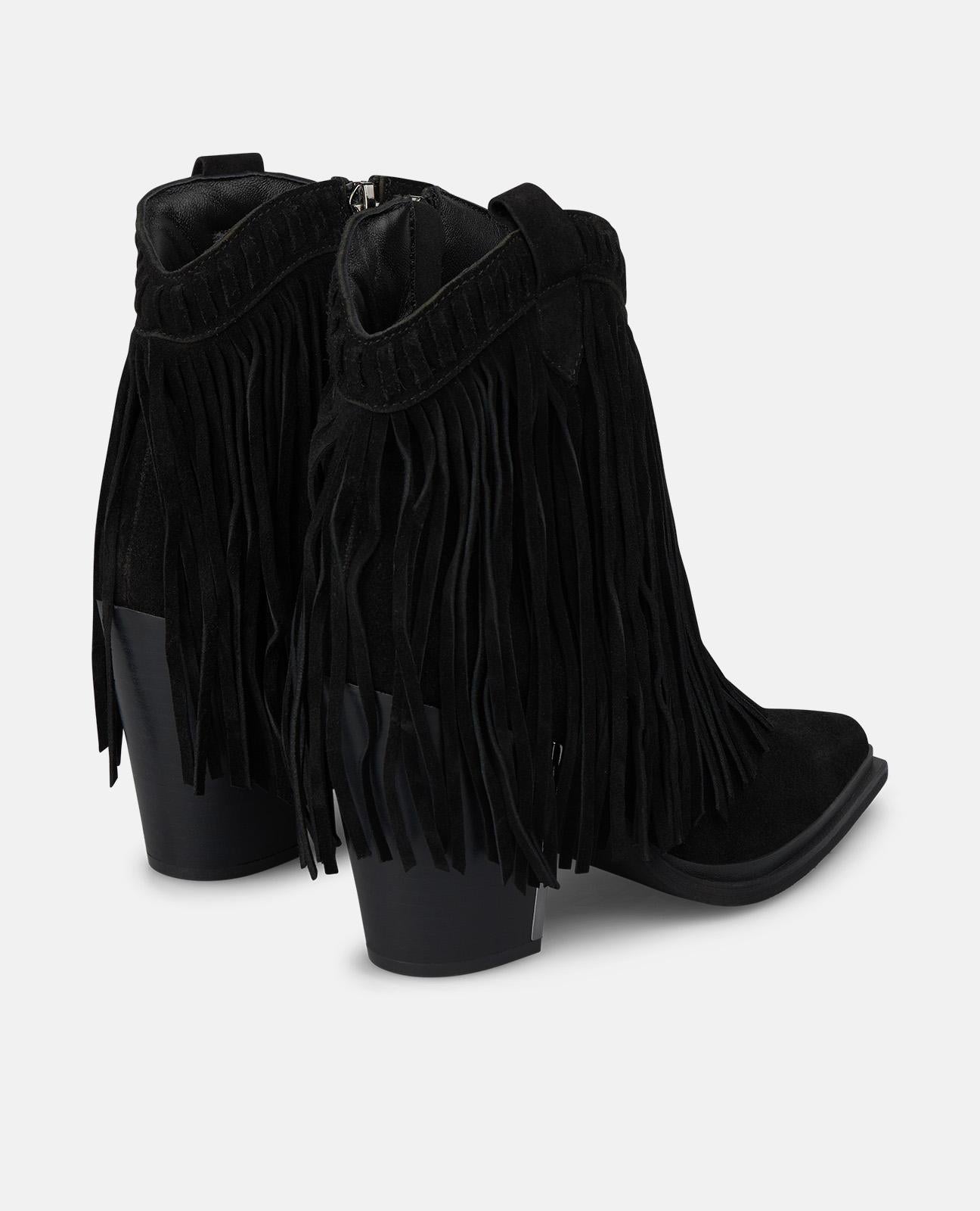 alma-en-pena-fransen-stiefeletten-schwarz-suede-8-5-cm image 3