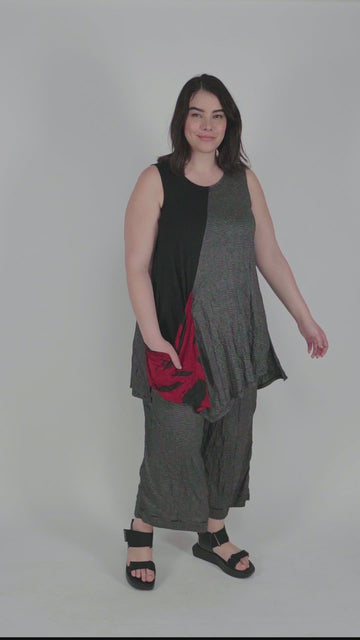 alembika-kia-crinkle-tunika-top-red image 5