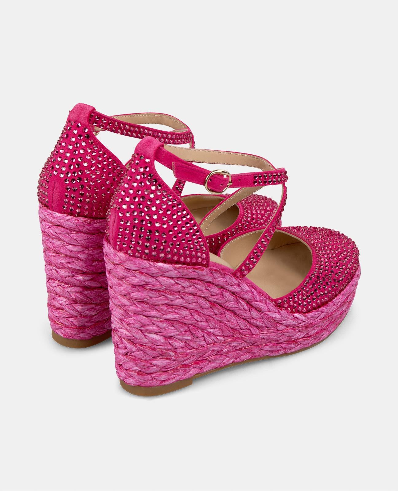 alma-en-pena-keilpantolette-fuchsia-mit-strass-9-8-cm-keil image 3