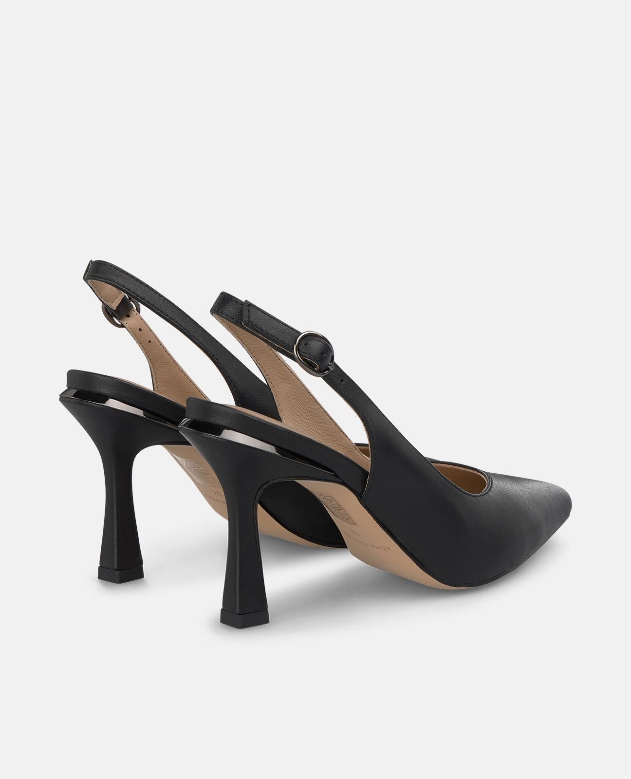 alma-en-pena-spitzer-pumps-mit-schnalle-9-cm-schwarz image 3