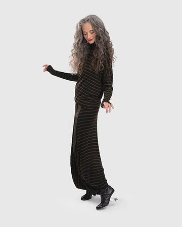 alembika-rib-stripe-punto-pants-damen-hose image 5