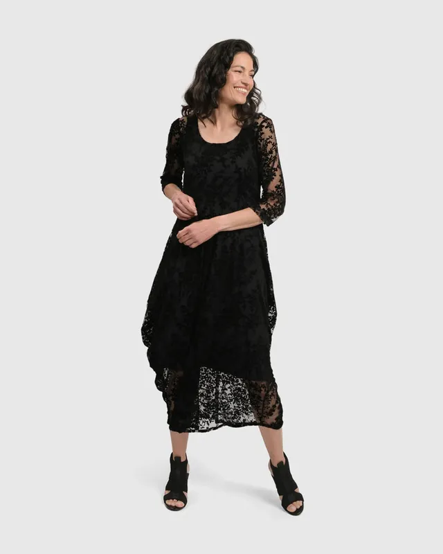 alembika-racey-lacey-ed663l-spitze-kleid-lace-schwarz image 1