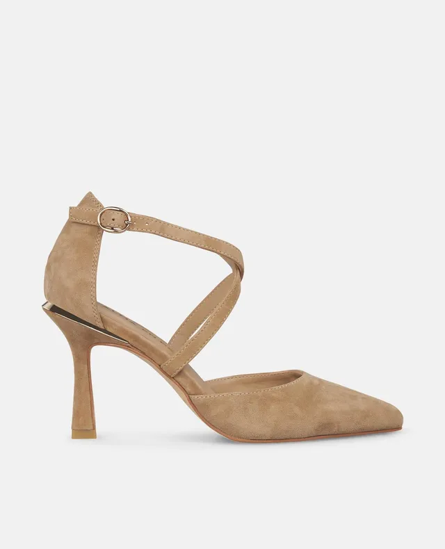 alma-en-pena-cross-heeled-shoe-pumps-camel-riemchen-9-cm image 1