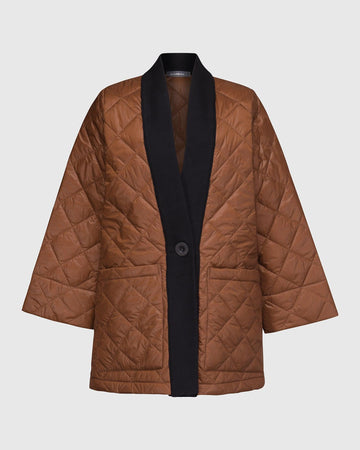 alembika-ether-jana-jacke-camel-steppjacke image 7