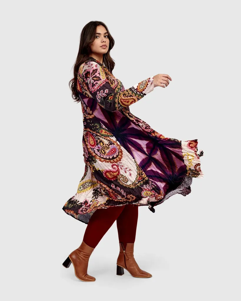 alembika-lavinia-swing-midikleid-paisley image 1