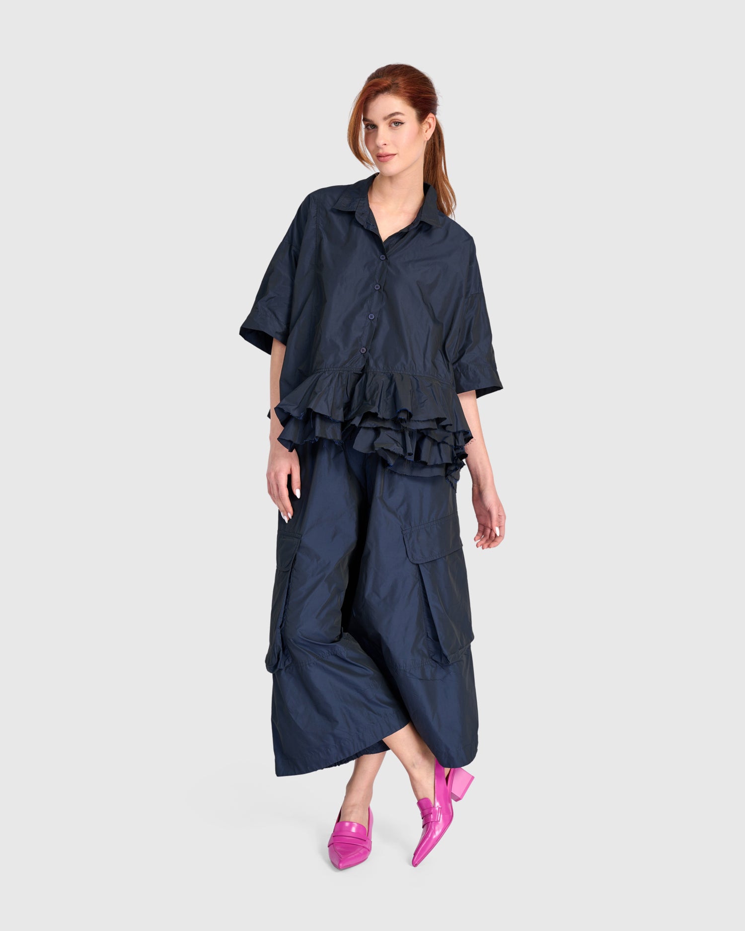 alembika-match-ruffled-shirt-ink-damen-r-schen-bluse image 8