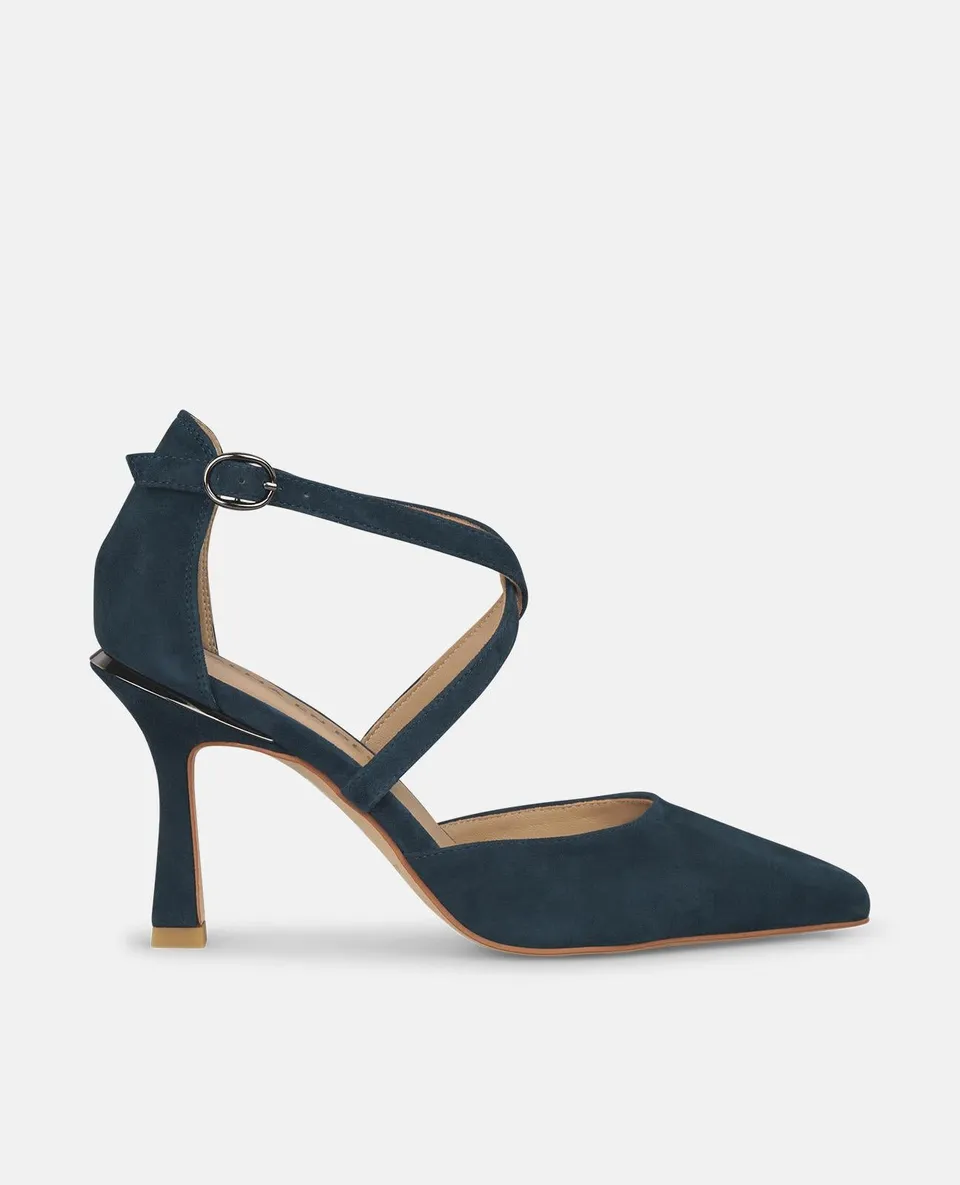 alma-en-pena-cross-heeled-shoe-marine-spitz-9-cm image 1
