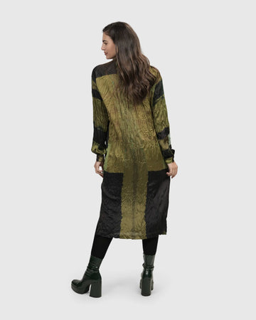 alembika-al-fresco-shirt-dress-olive image 5