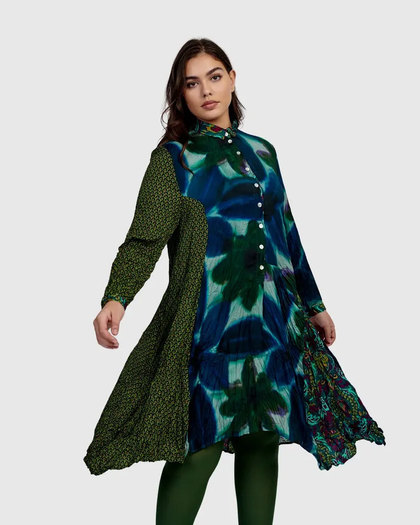 alembika-delphine-crinkle-wonderful-kleid-cornflower image 1