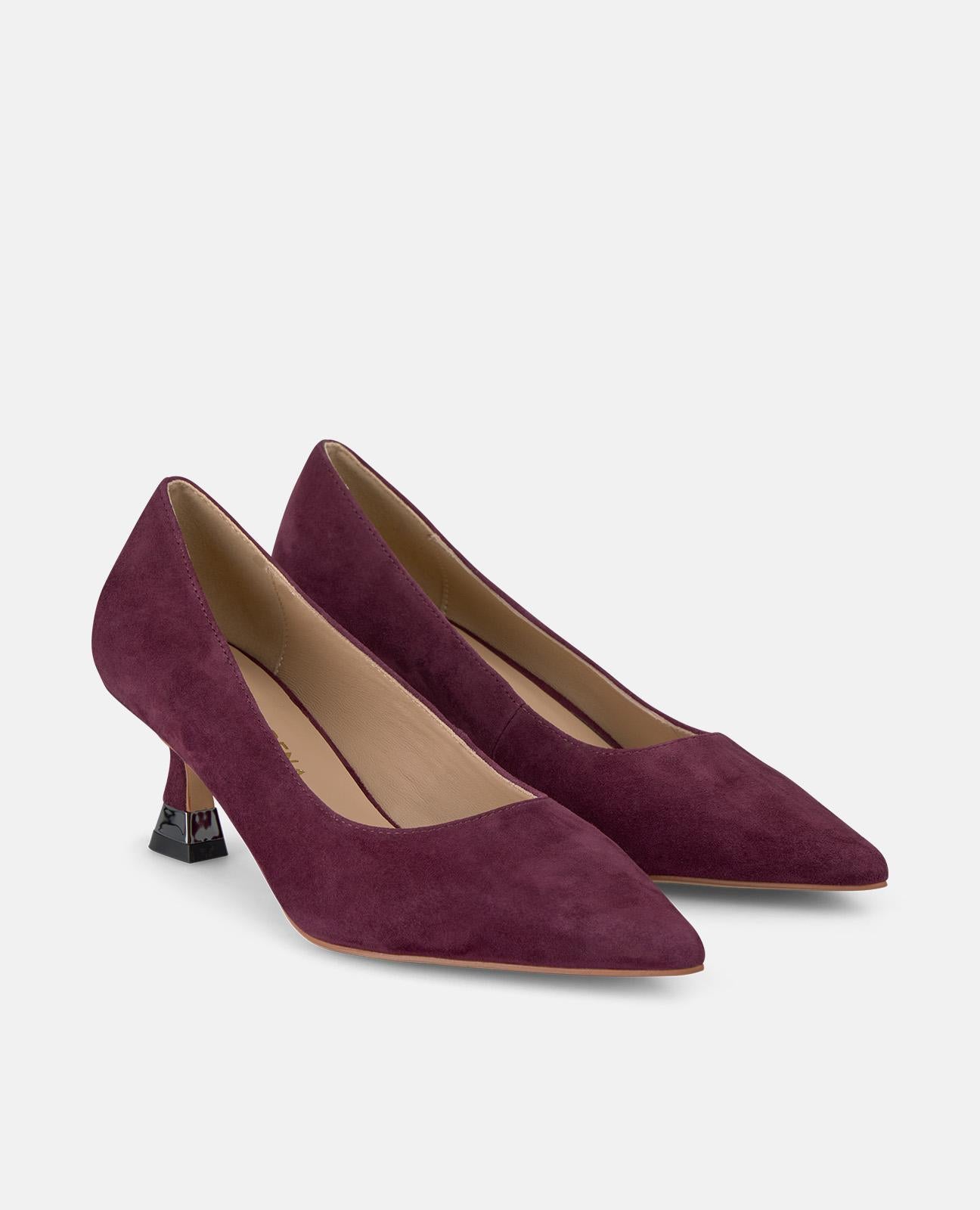 alma-en-pena-low-heel-shoe-spangenpumps-bordeaux-6-cm-spitz image 2