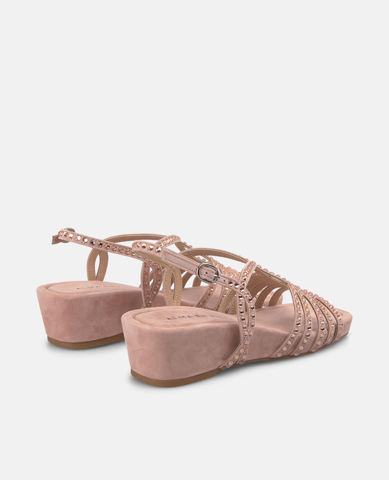 alma-en-pena-multi-strap-keil-sandalen-rosa-empolvado image 3