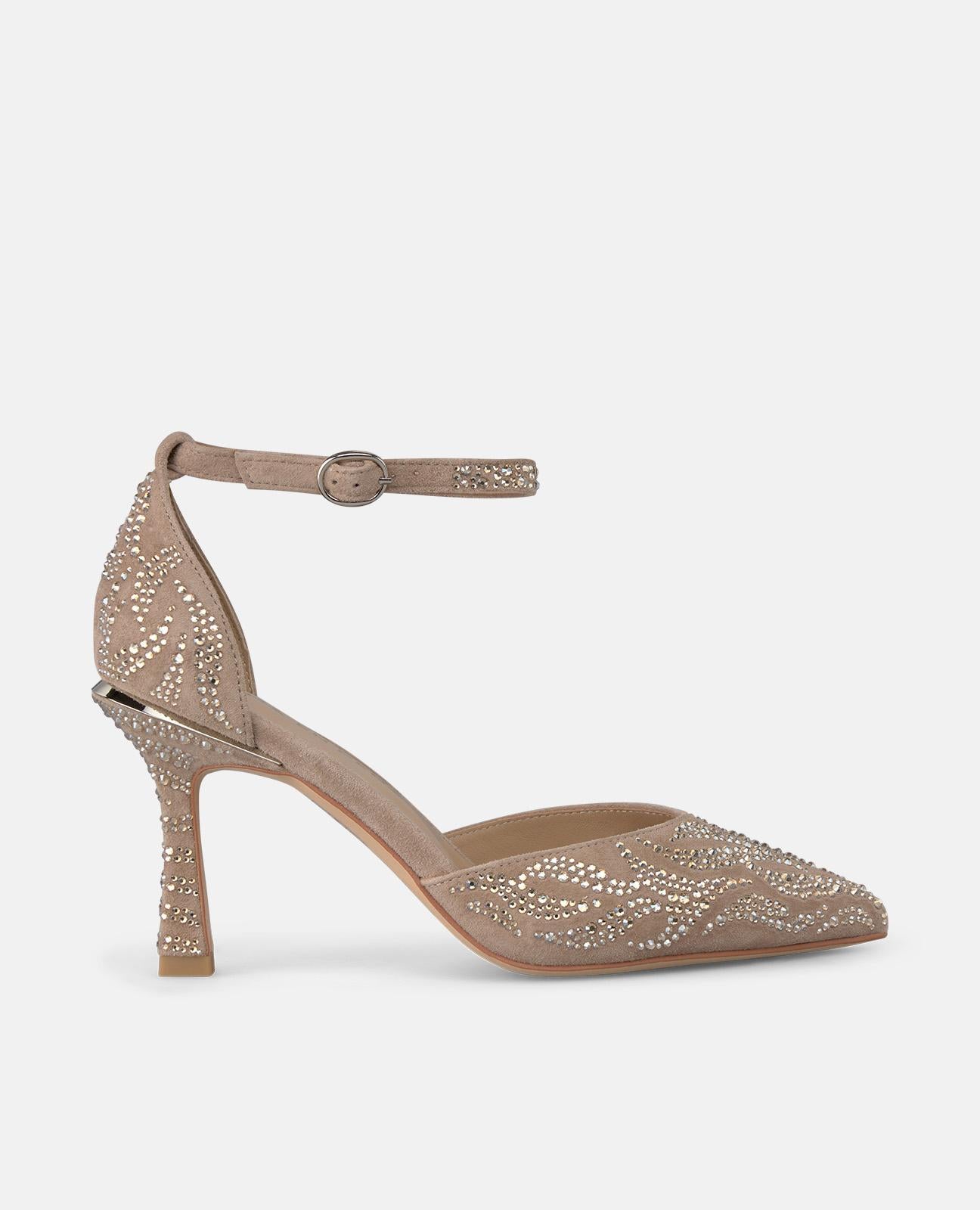 alma-en-pena-pumps-vison-mit-strass-9-cm-spitzer-absatz image 1