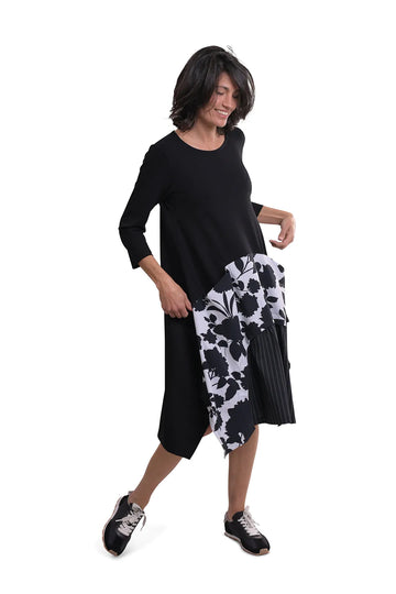 alembika-tekbika-clio-kleid-damen-jersey-kleid-schwarz image 5