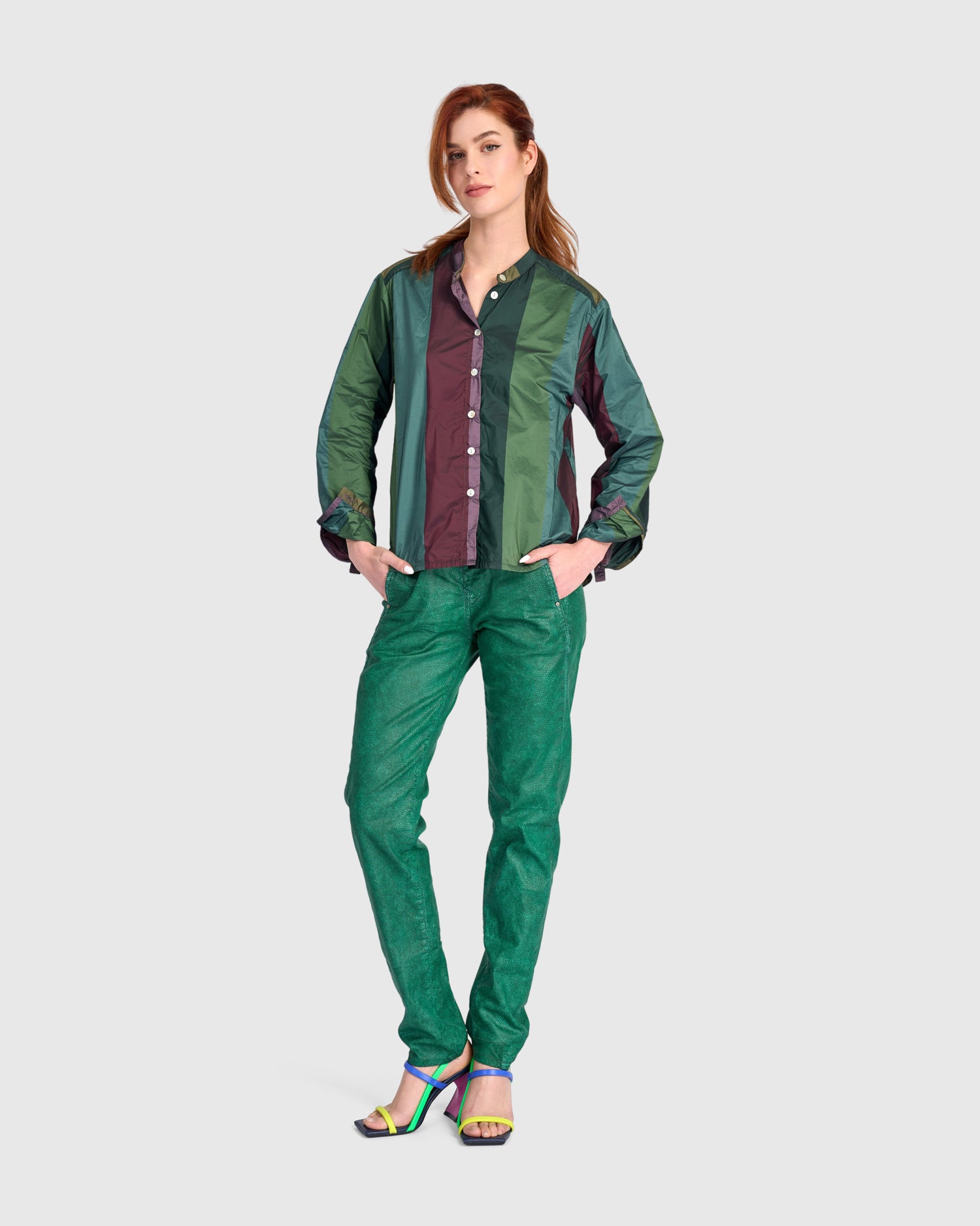 alembika-hydra-iconic-stretch-jeans-damen-jeans-in-emerald image 2