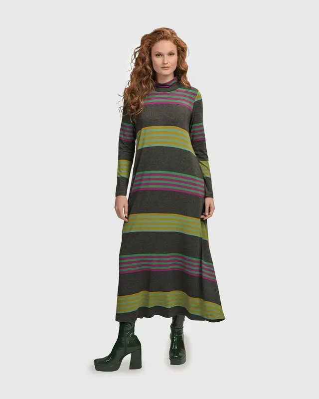 alembika-urban-wine-bar-popover-maxikleid-streifen image 1