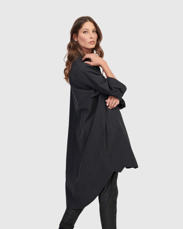 alembika-urban-mystique-oversized-tunika-shirt-schwarz image 2