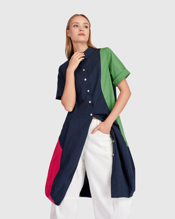 alembika-barb-baumwoll-hemdblusenkleid-navy-multi image 8