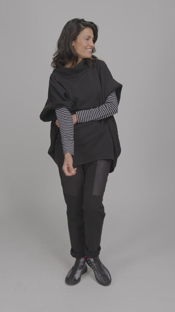 alembika-urban-pocket-pants-hose-black-brown image 4