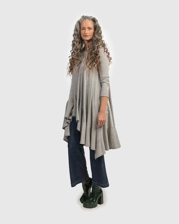 alembika-urban-spice-of-life-hi-lo-trapeze-top-grey-tunika image 6