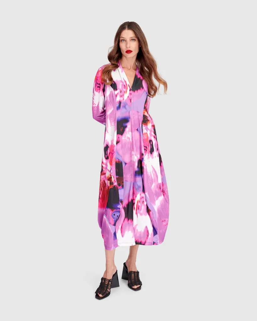 alembika-gekko-cocoon-kleid-orchid-midi image 1