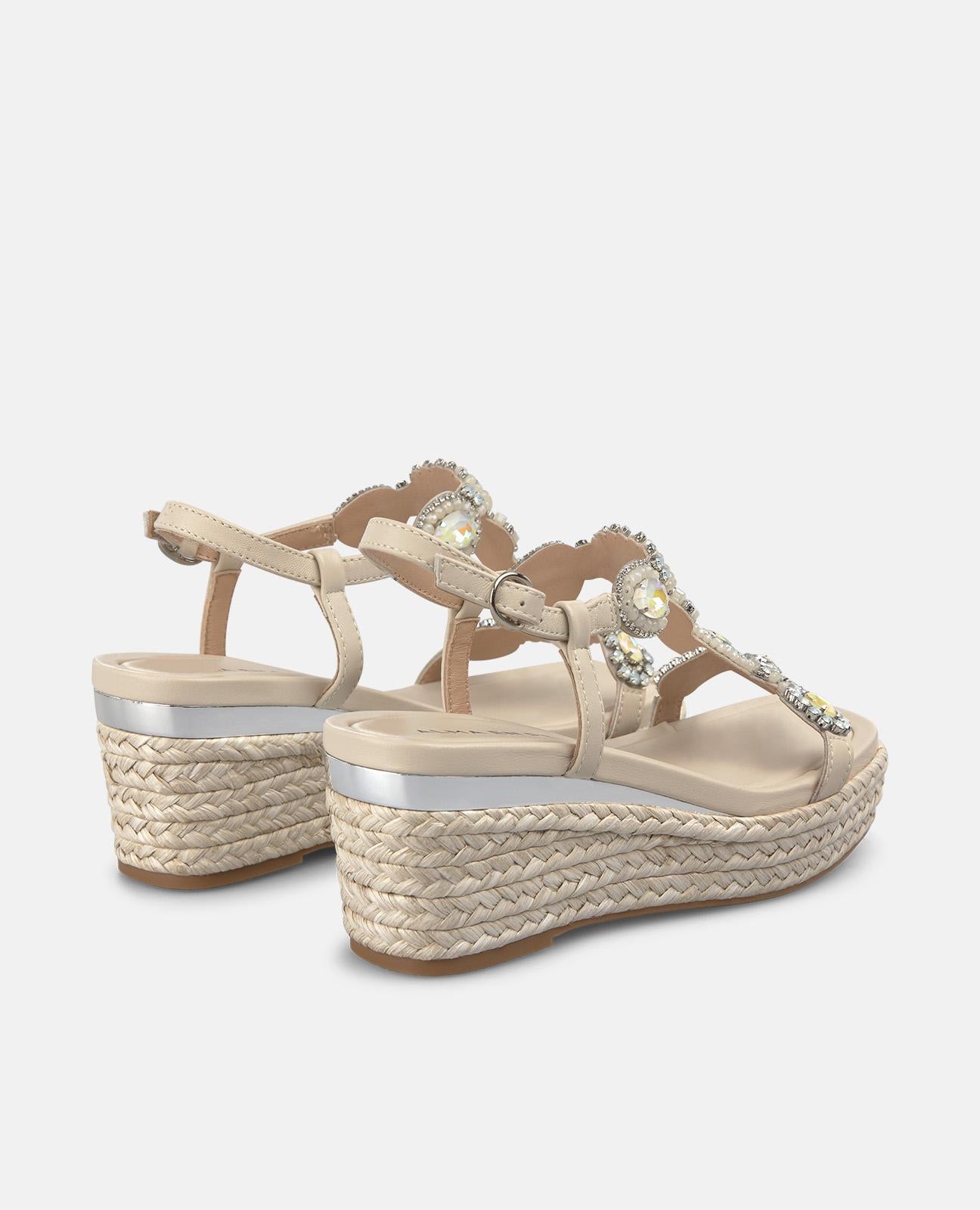 alma-en-pena-espadrille-keilsandalen-mit-strass-wei-7-5-cm image 3