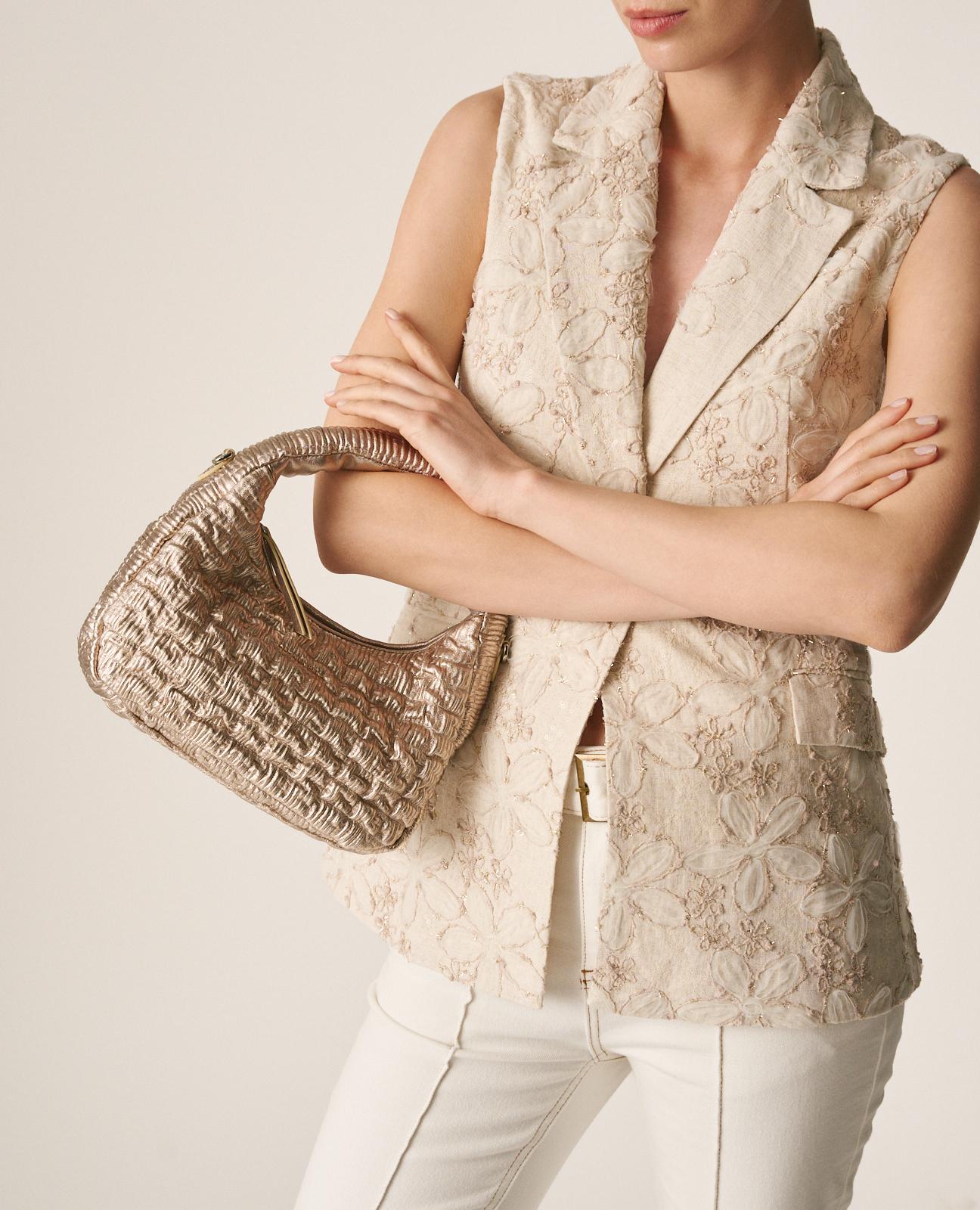 alma-en-pena-embossed-bag-leder-umh-ngetasche-bronze image 4