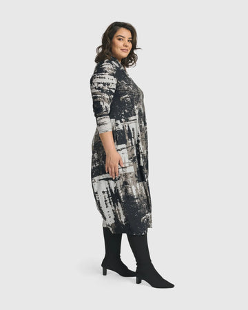 alembika-digi-cocoon-kleid-marble image 4