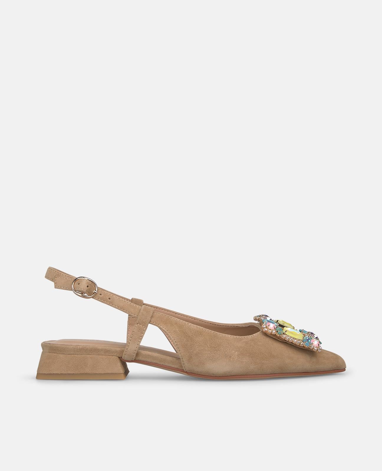 alma-en-pena-square-slipper-arena-mit-schnalle-und-spitze-2-cm image 1