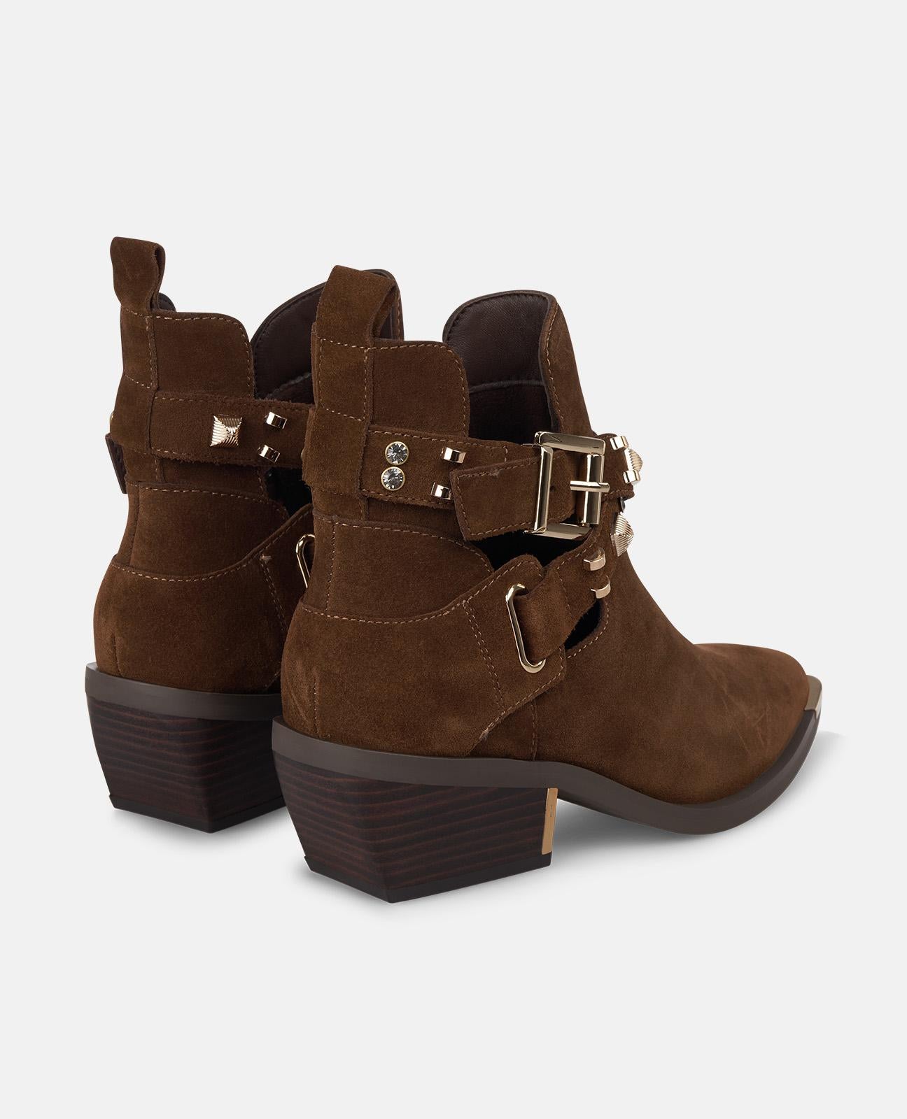 alma-en-pena-alfa-61215-flache-stiefelette-camel-4-5-cm image 3