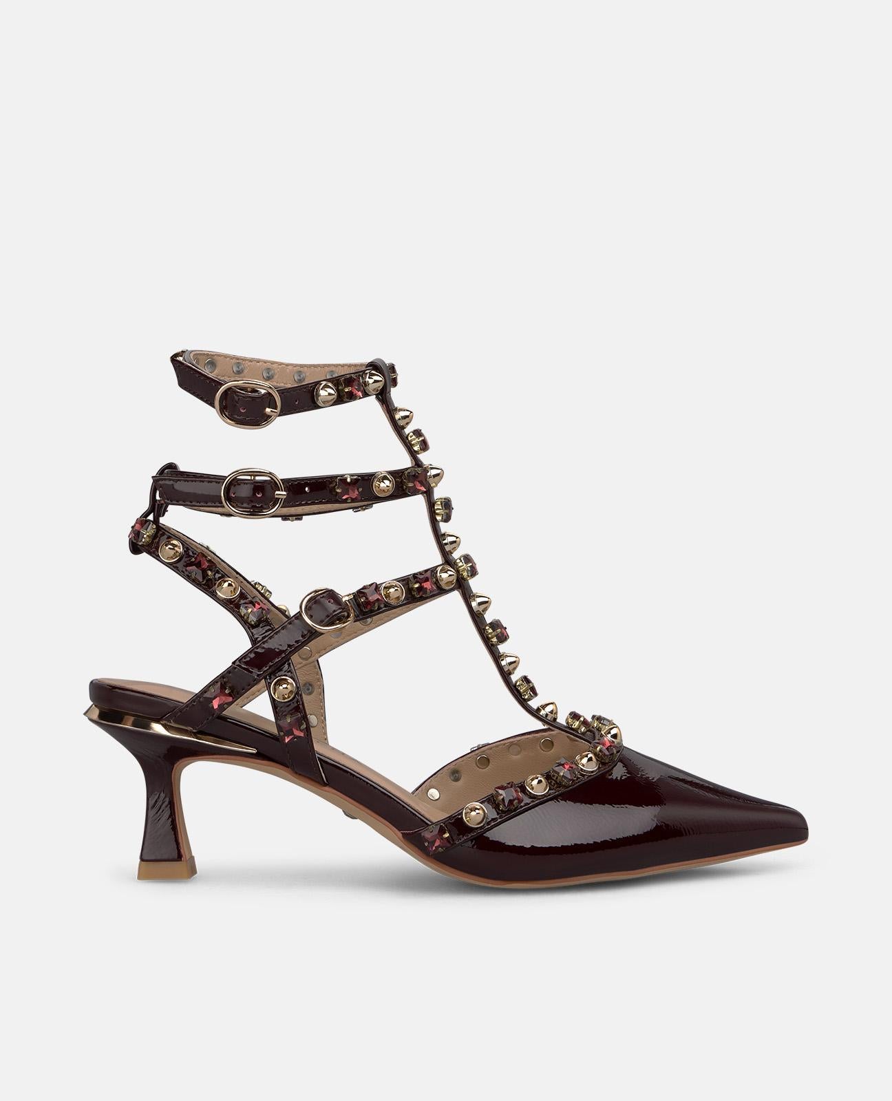 alma-en-pena-alfa-64058-slingback-pumps-bordeaux-lackleder-6-cm image 1