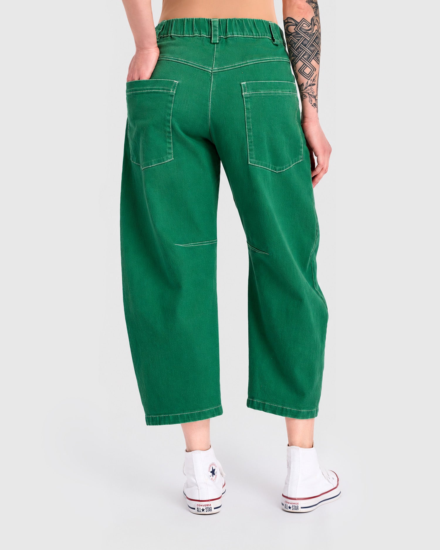alembika-go-to-barrel-pants-emerald-damen-hose image 6