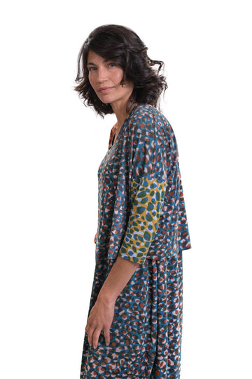 alembika-confetti-cocoon-dress-turquoise-kleid image 4