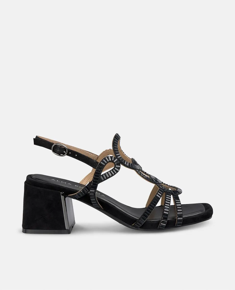 alma-en-pena-mirror-effect-heel-sandalette-schwarz-6-cm image 1