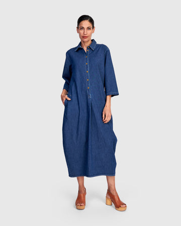 alembika-celine-maxi-shirtdress-denim image 6