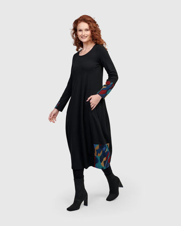 alembika-riley-crew-cocoon-kleid-ocean image 5