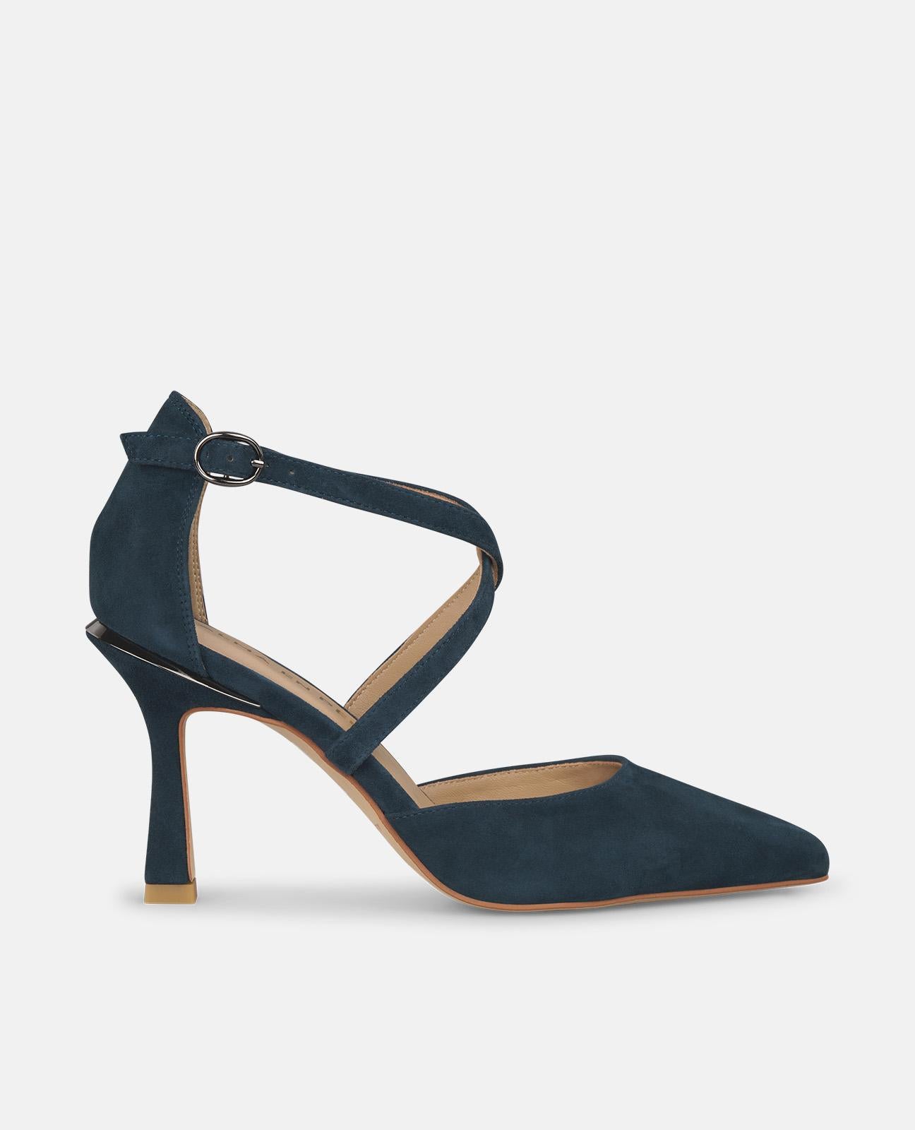 alma-en-pena-cross-heeled-shoe-marine-spitz-9-cm image 1
