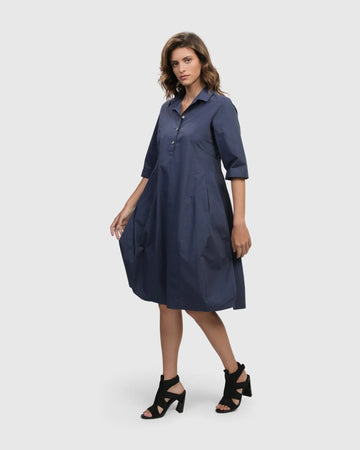 alembika-urban-corcovado-wonderful-kleid-navy-baumwolle image 4