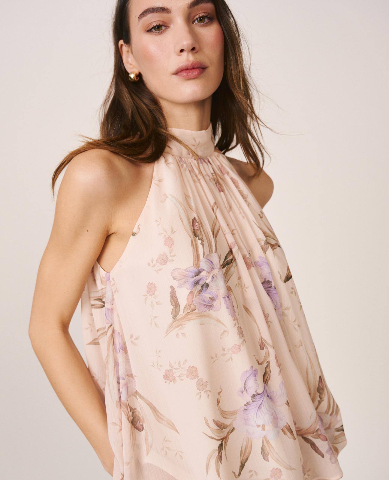 alma-en-pena-halter-blouse-chiffon-bluse-lavanda-neckholder image 4