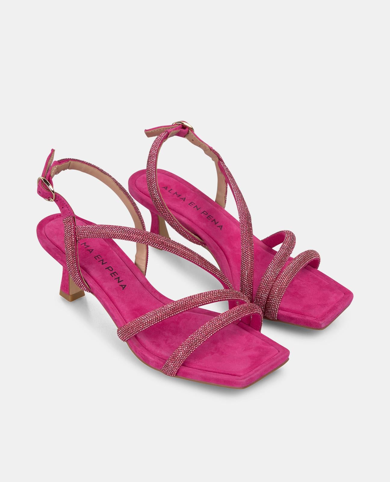 alma-en-pena-strass-sandalette-fuchsia-mittelabsatz-6-cm image 2