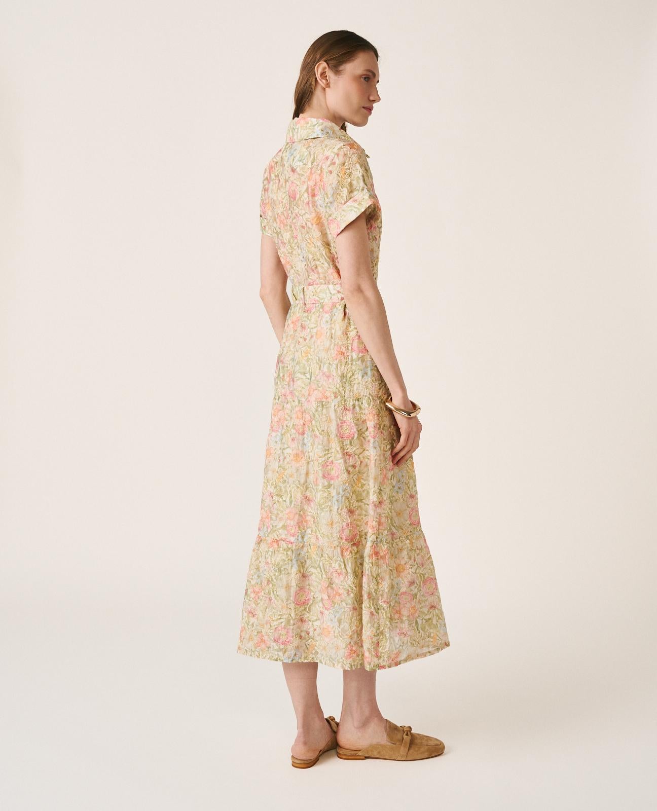 alma-en-pena-waisted-dress-midi-kleid-floral-mit-g-rtel image 8