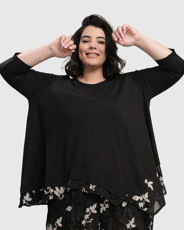 alembika-cultured-club-knit-top-leaves-print-tunika image 4