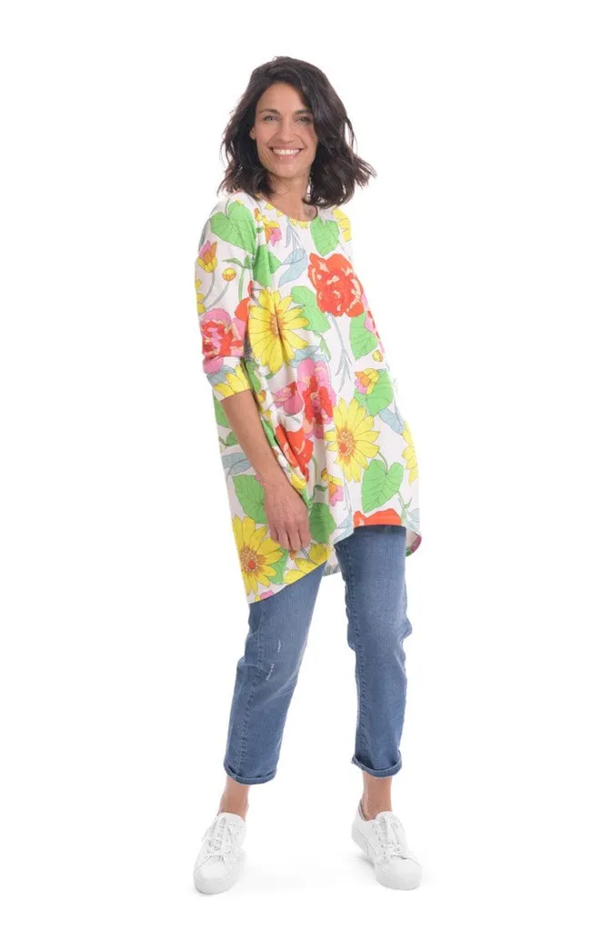 alembika-cocoon-tunic-top-damen-tunika-bloom image 1