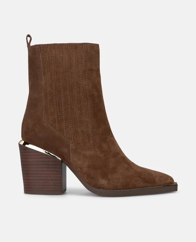 alma-en-pena-leather-boots-damen-stiefelette-camel-spaltleder-7-5-cm image 1