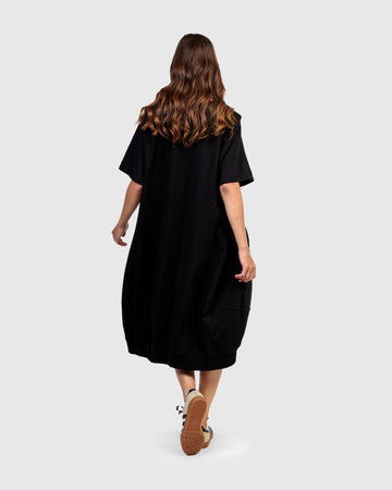 alembika-urban-copenhagen-relaxed-dress-black-cocoon-midikleid image 6