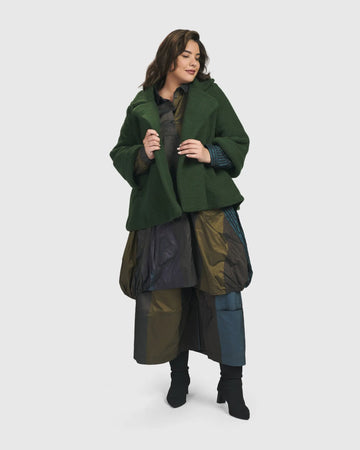 alembika-made-in-the-jade-strickjacke-swing-peacoat-hunter image 3