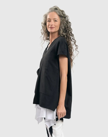 alembika-urban-sutton-cocoon-top-schwarz-damen-top image 5