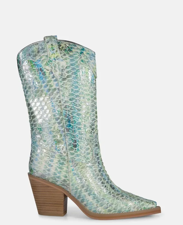 alma-en-pena-country-stiefel-t-rkis-7-cm-absatz-31-cm-schaft image 1