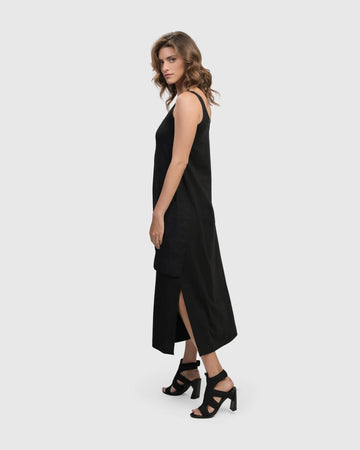 alembika-urban-maxi-tank-kleid-schwarz-baumwolle image 4