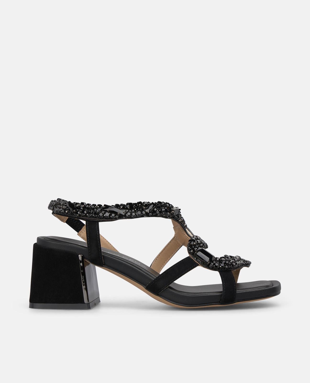 alma-en-pena-heeled-sandal-with-snake-sandalette-schwarz-6-cm image 1
