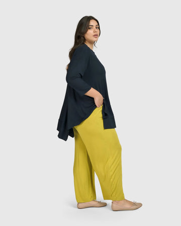alembika-essential-flow-pants-damen-hose-lime image 7